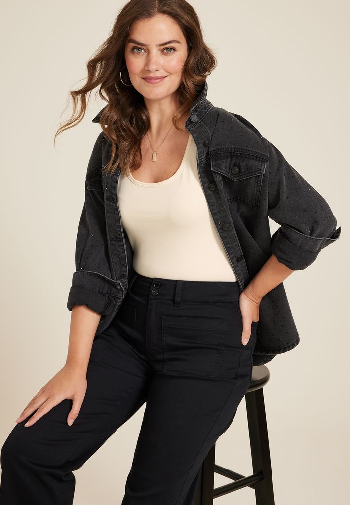 Scoop Neck Tunic Tank Top - Image 3