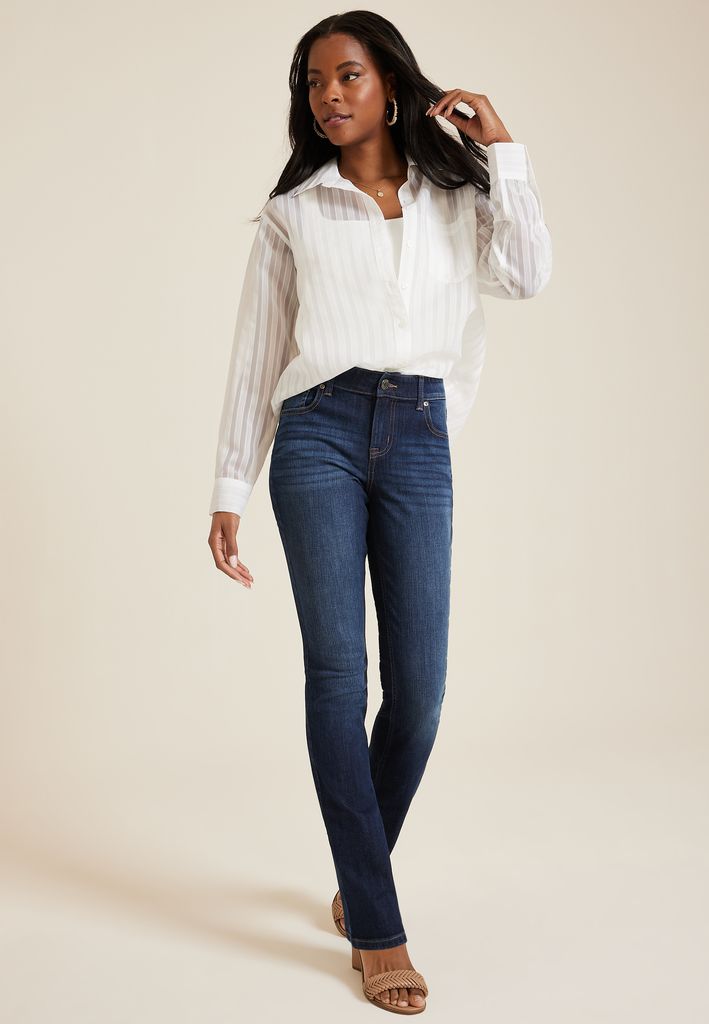 m jeans by maurices™ Classic Slim Boot Mid Rise Jean - Image 3