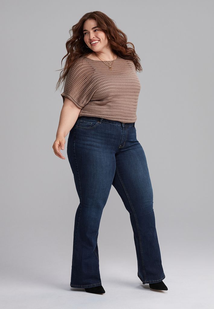 Plus Size m jeans by maurices™ Classic Flare Mid Rise Jean