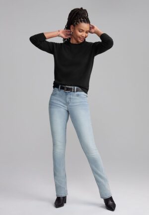 m jeans by maurices™ Classic Slim Boot Mid Rise Jean