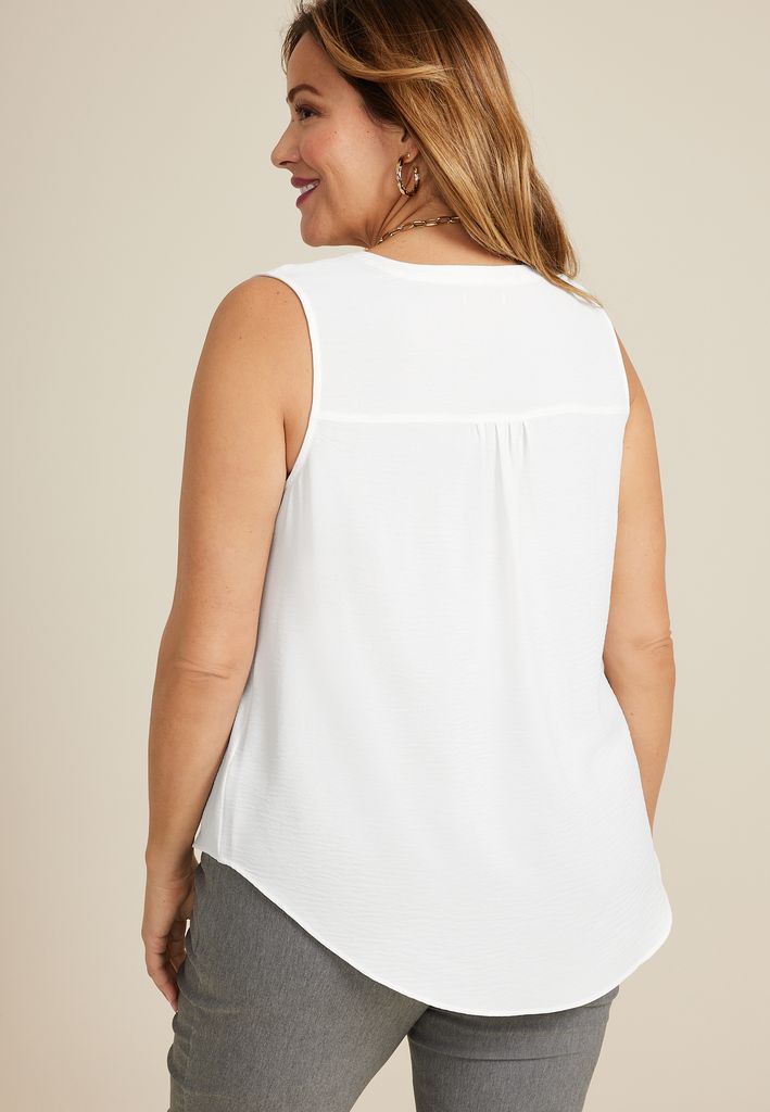 Plus Size Atwood Solid Tank Top - Image 2
