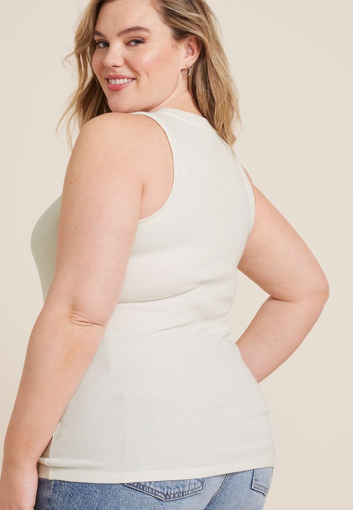 Plus Size 24/7 U Line Tank Top - Image 2