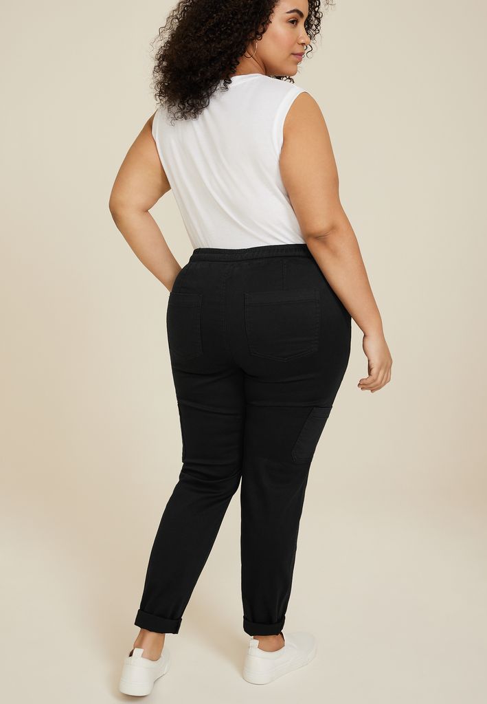 Plus Size Weekender Drawstring Cargo Pant - Image 2