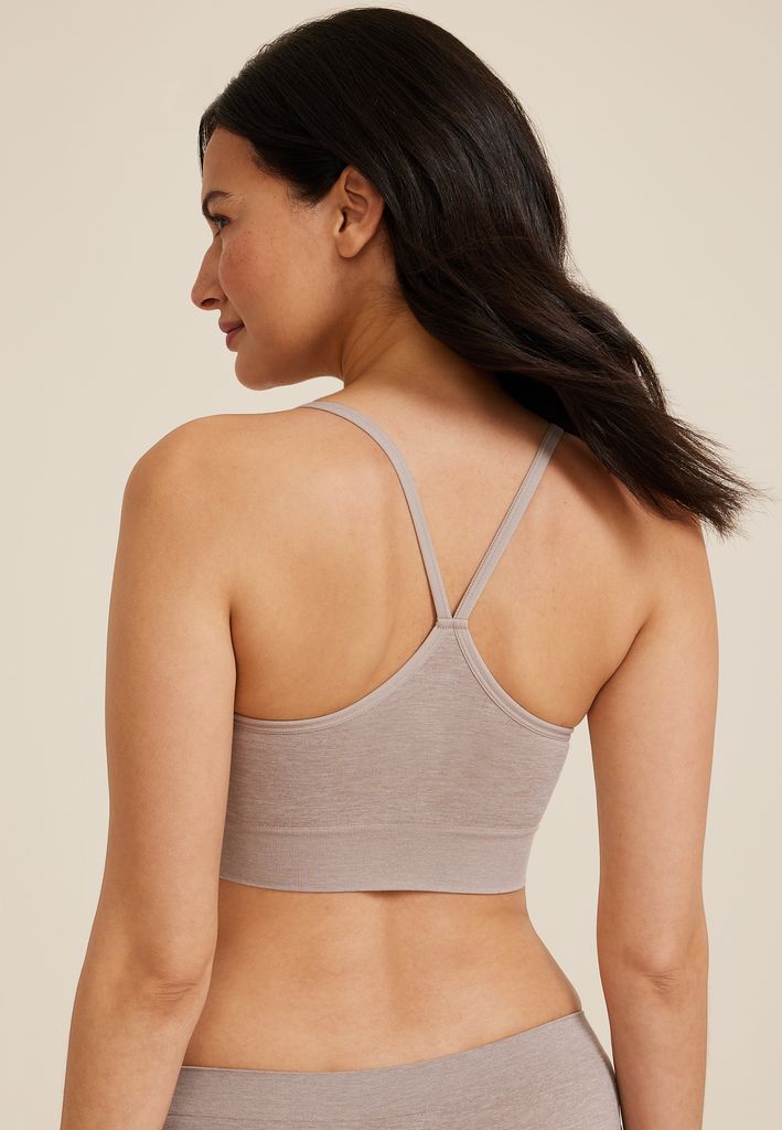 True Stretch Smooth Simple Strap Bralette - Image 2