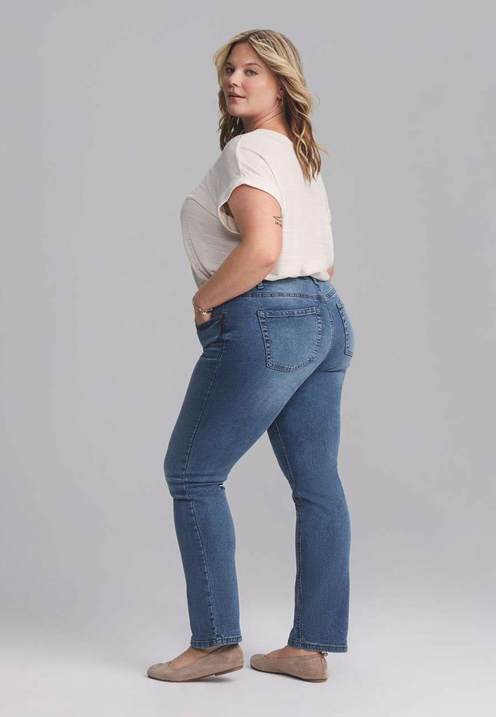 Plus Size m jeans by maurices™ Classic Mid Rise Slim Straight Jean - Image 2