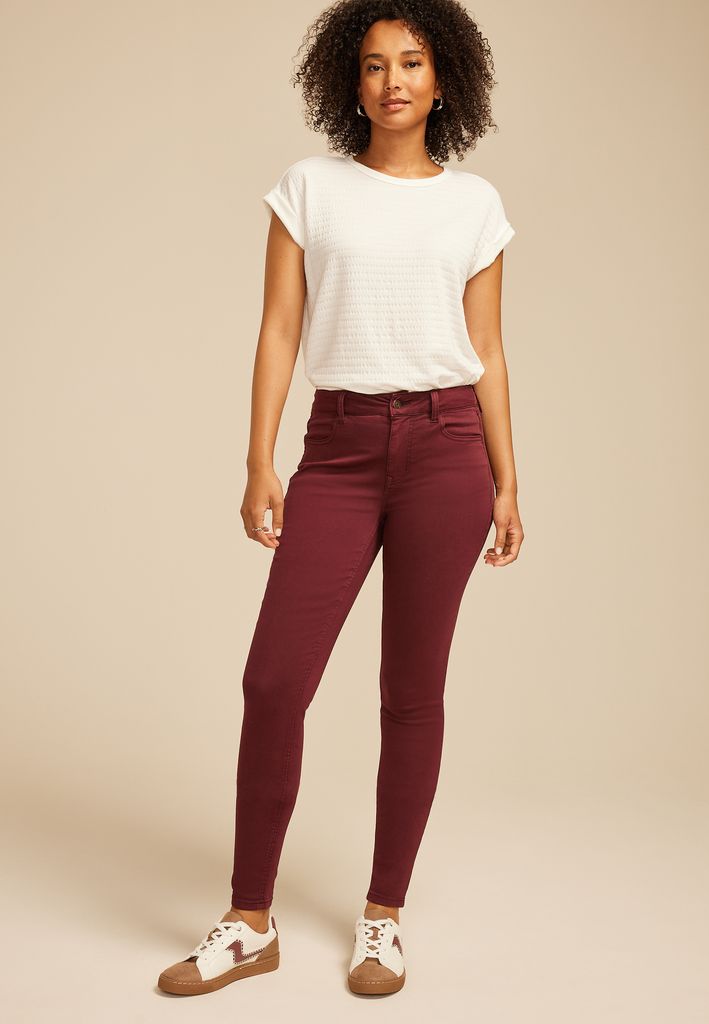 m jeans by maurices™ High Rise Color Jegging - Image 3