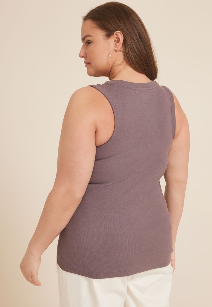 Plus Size 24/7 U Line Tank Top - Image 2