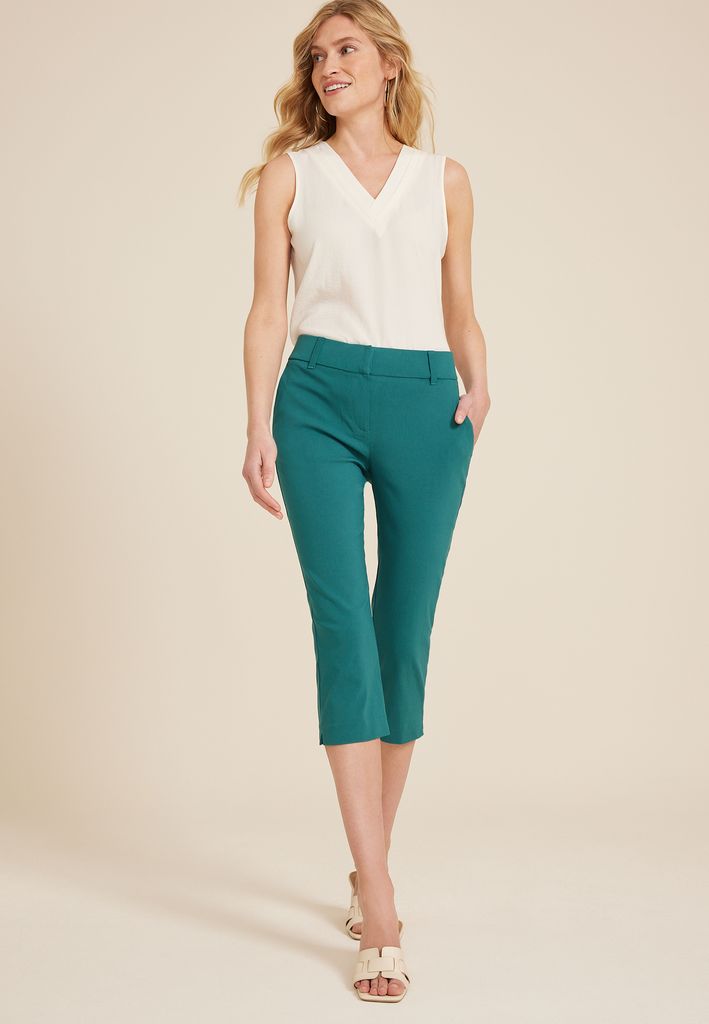 Bengaline Mid Rise Capri