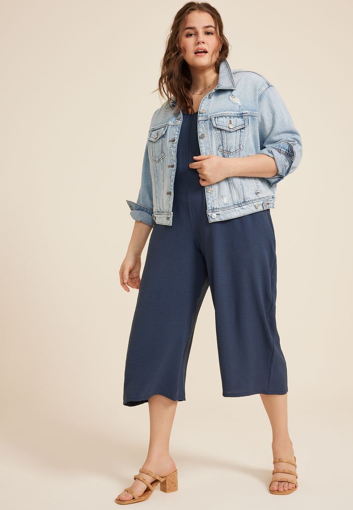 Plus Size Cool Crepe Jumpsuit - Image 3