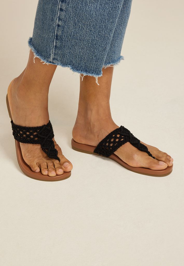 SuperCush Raegan Crochet Flip Flop - Image 3