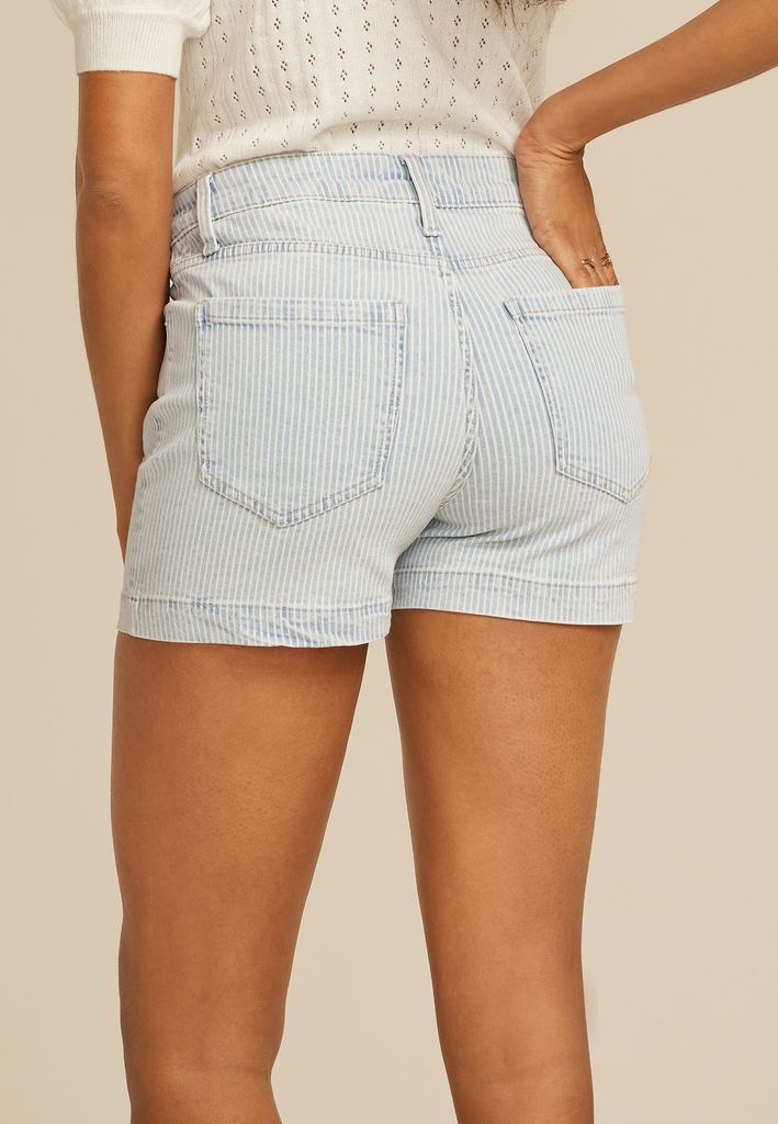 m jeans by maurices™ Striped High Rise 3.5in Short - Image 2