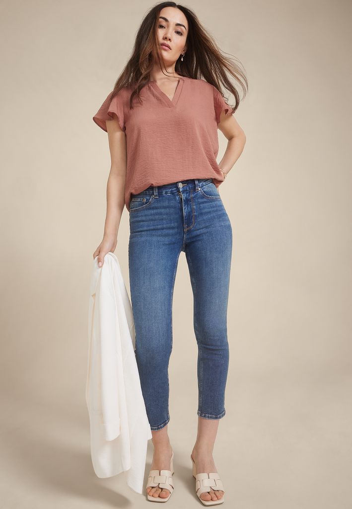 Atwood Flutter Sleeve Blouse - Image 3
