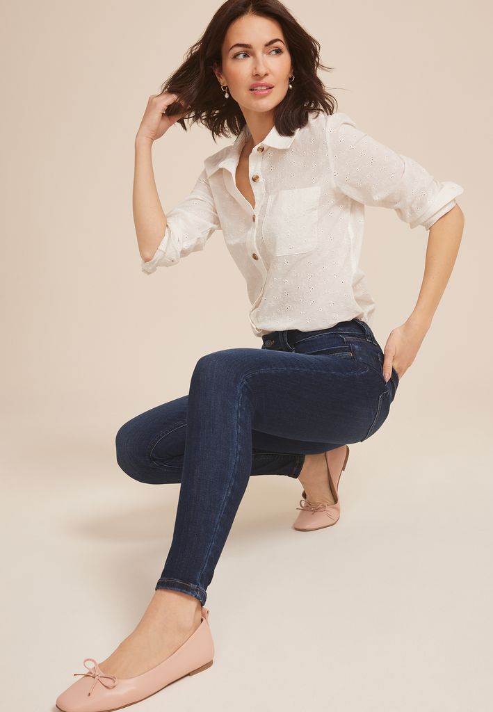 m jeans by maurices™ Cool Comfort High Rise Angle Pocket Jegging - Image 3