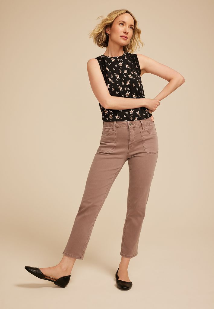 m jeans by maurices™ Slim Straight Ankle High Rise Jean - Image 3