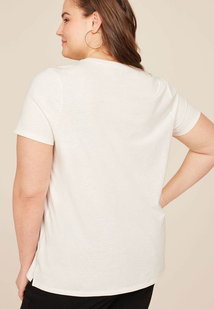 Plus Size Pabst Floral Classic Fit Graphic Tee - Image 2