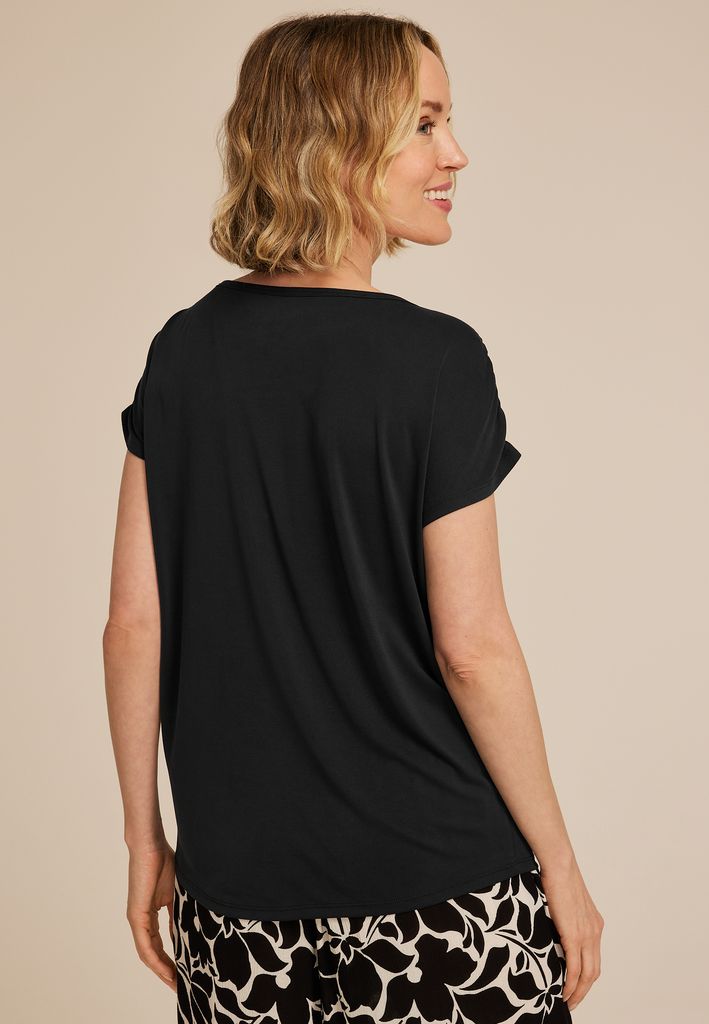 24/7 Fairhaven Ruched Shoulder Tee - Image 2