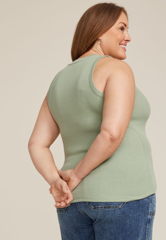 Plus Size 24/7 U Line Tank Top - Image 2