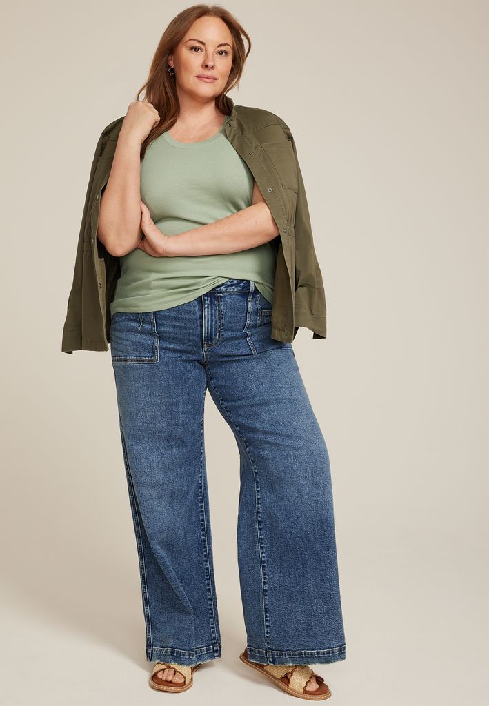 Plus Size 24/7 U Line Tank Top - Image 3