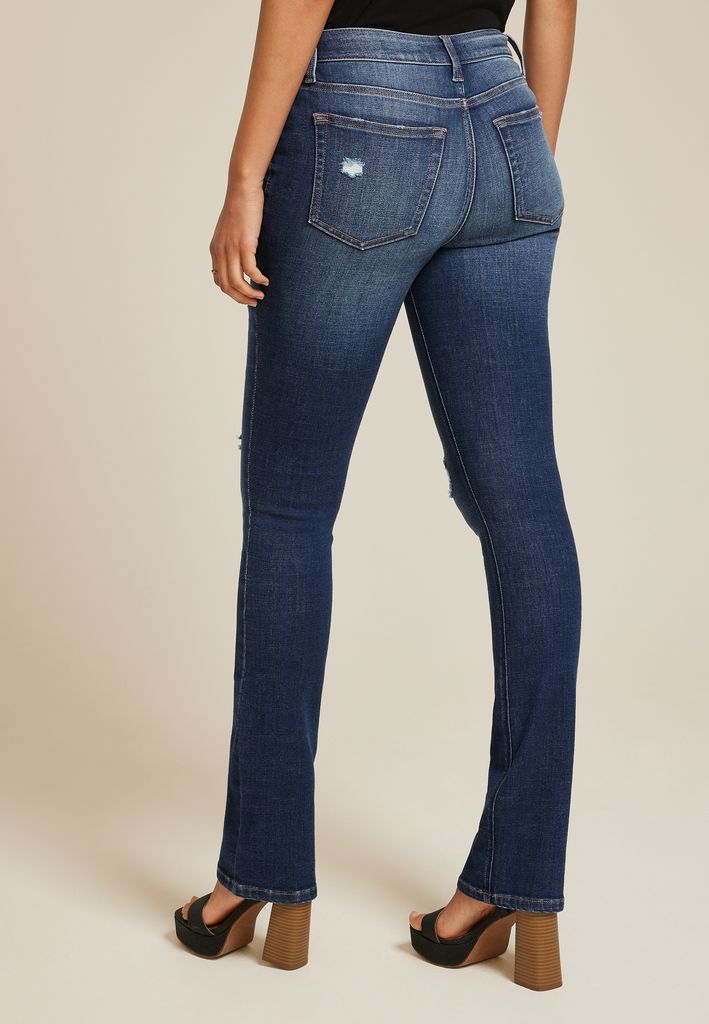 edgely™ Mid Rise Ripped Slim Boot Jean - Image 2
