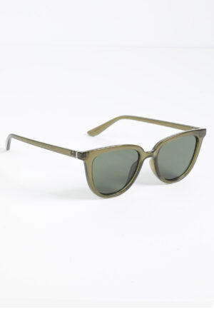 Green Cateye Sunglasses