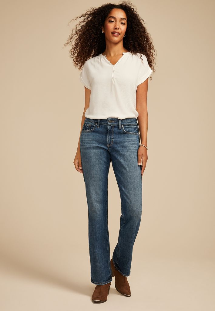 Silver Jeans Co.® Suki Curvy Mid Rise Slim Boot Jean - Image 3