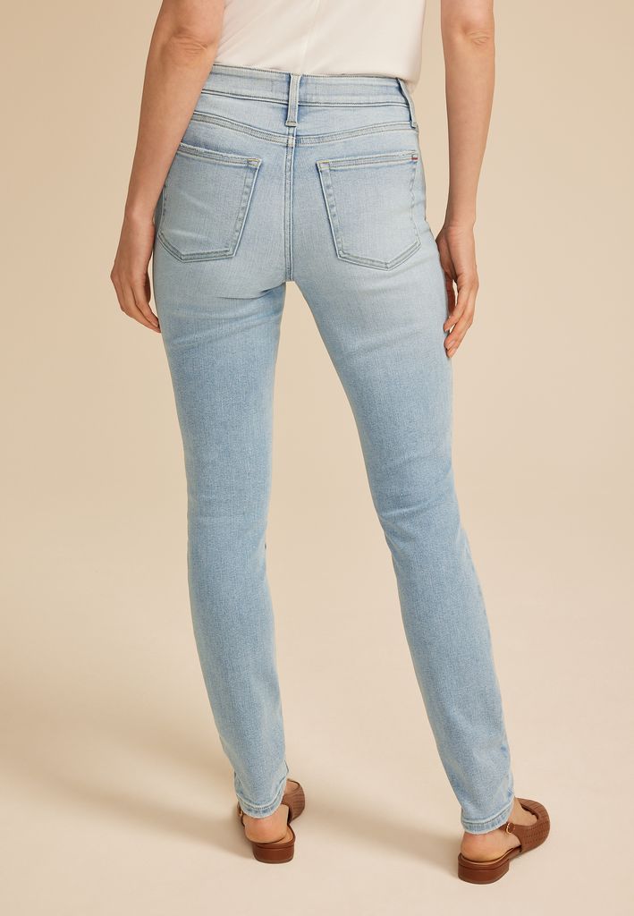 edgely™ High Rise Seamed Waist Super Skinny Jean - Image 2