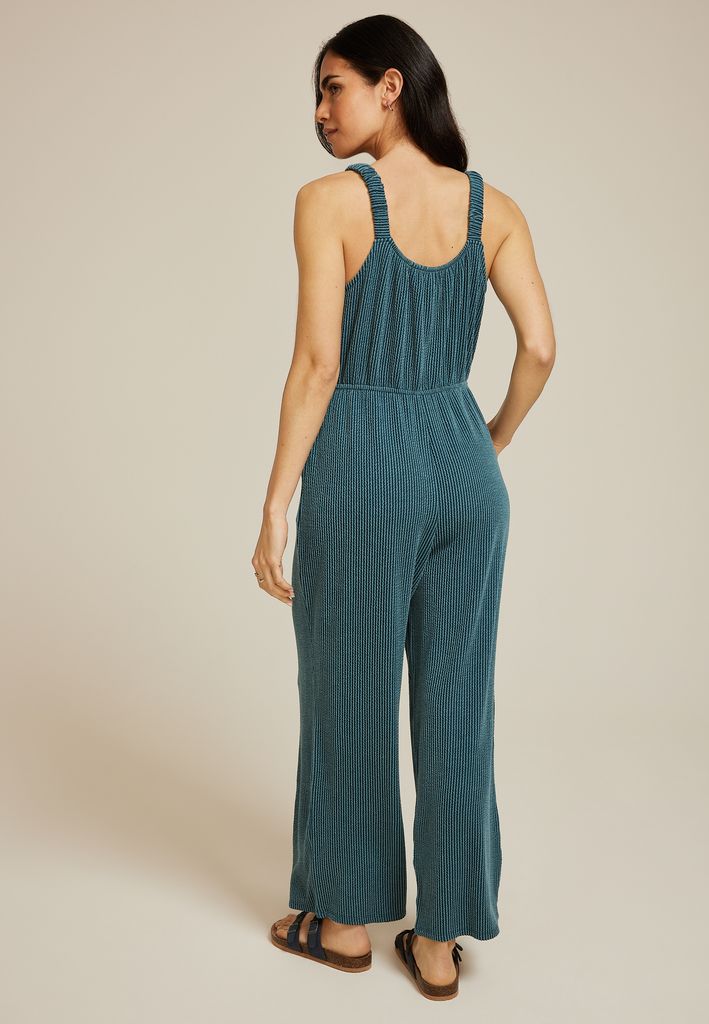 Bare Wavy Ribbed Jumpsuit - Image 2