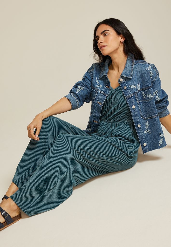 Bare Wavy Ribbed Jumpsuit - Image 3