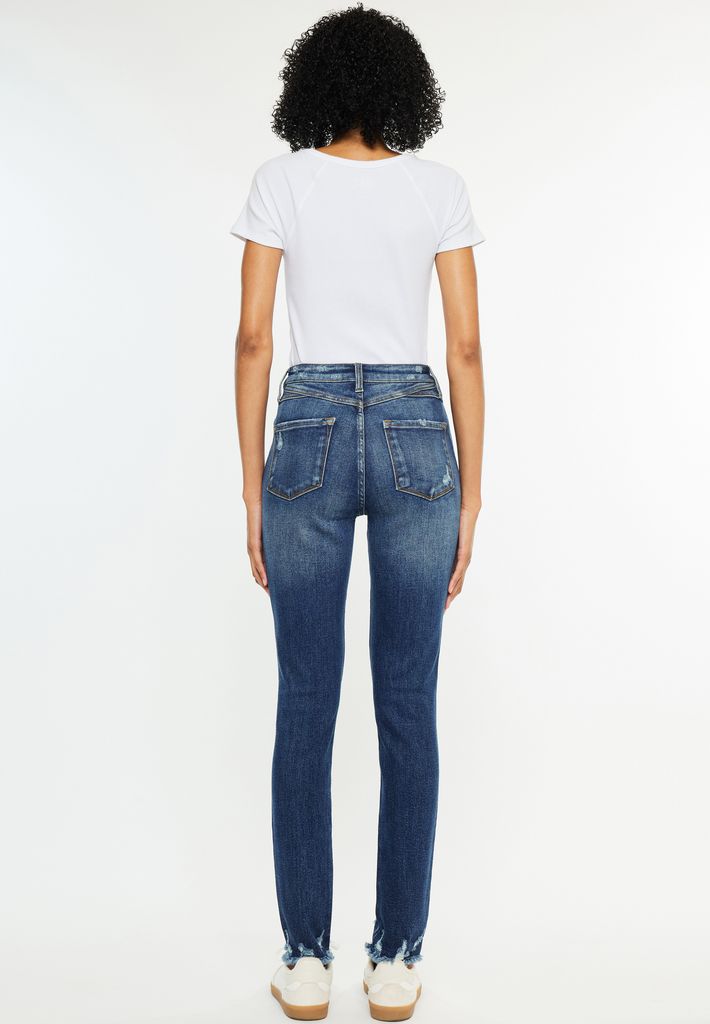 KanCan™ Curvy High Rise Frayed Hem Skinny Jean - Image 2