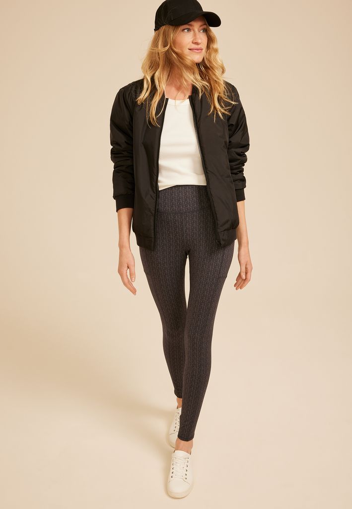 Herringbone High Rise Pocket Luxe Legging - Image 3