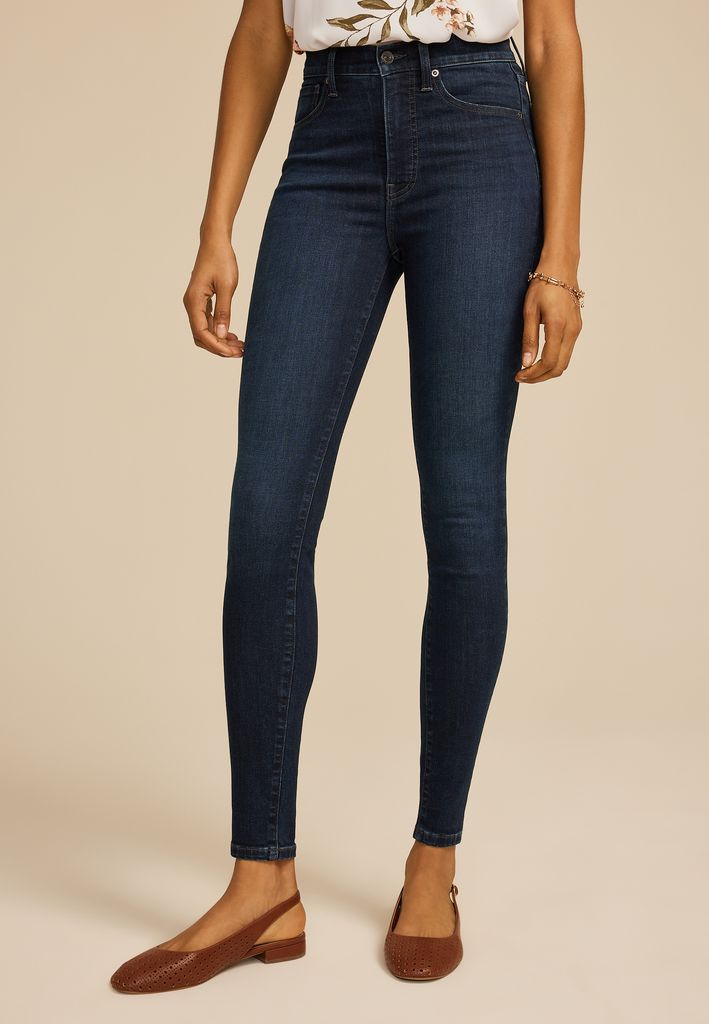 m jeans by maurices™ Dark Sculpt High Rise Skinny Jean