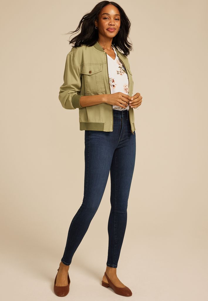 m jeans by maurices™ Dark Sculpt High Rise Skinny Jean - Image 3