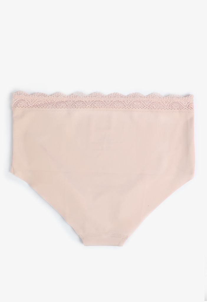 Invisibliss High Waist Lace Trim Hipster Panty - Image 2
