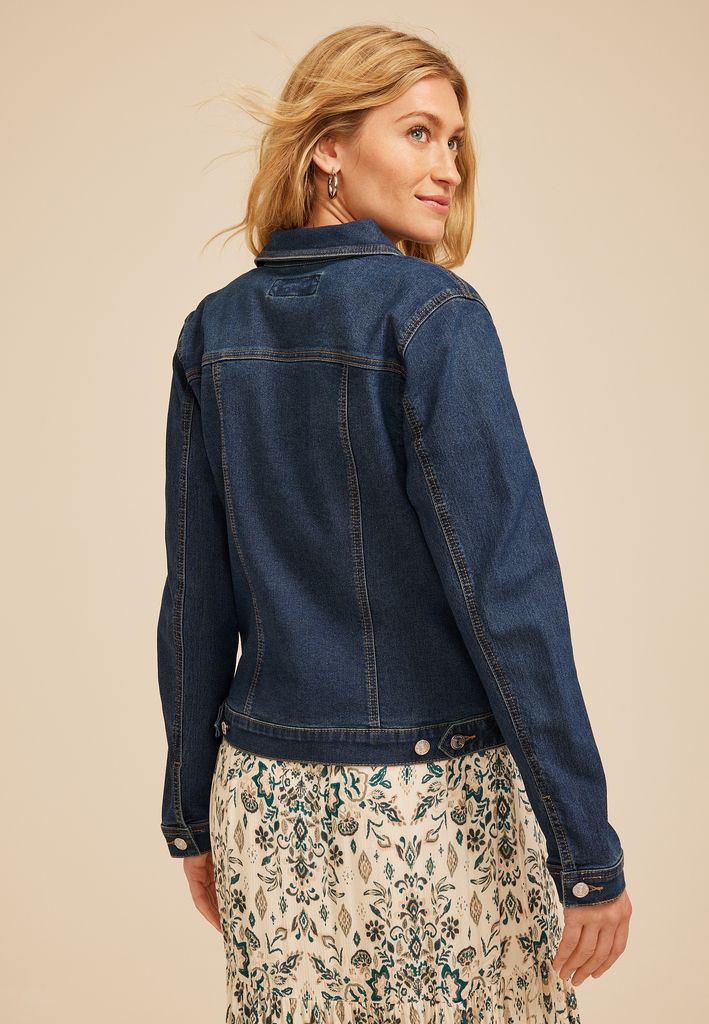 Dark Denim Jacket - Image 2