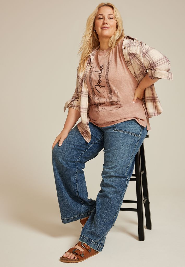 Plus Size Fender Classic Fit Graphic Tee - Image 3