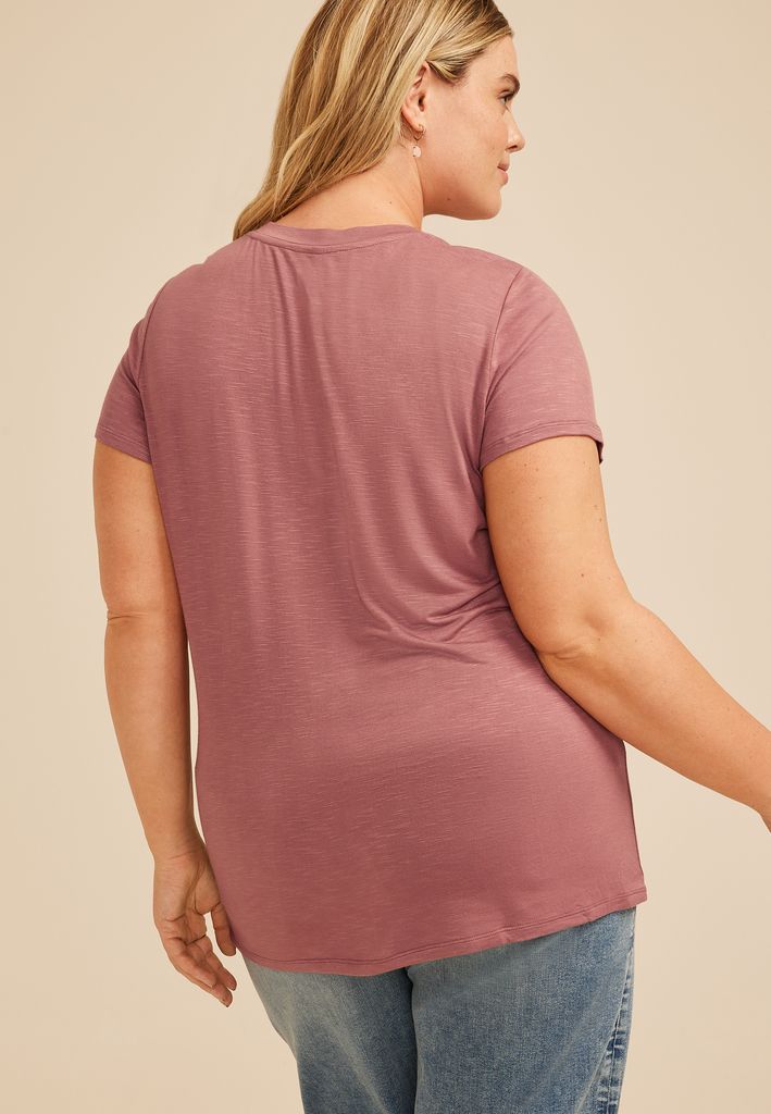 Plus Size 24/7 Kennedy Crew Neck Tee - Image 2