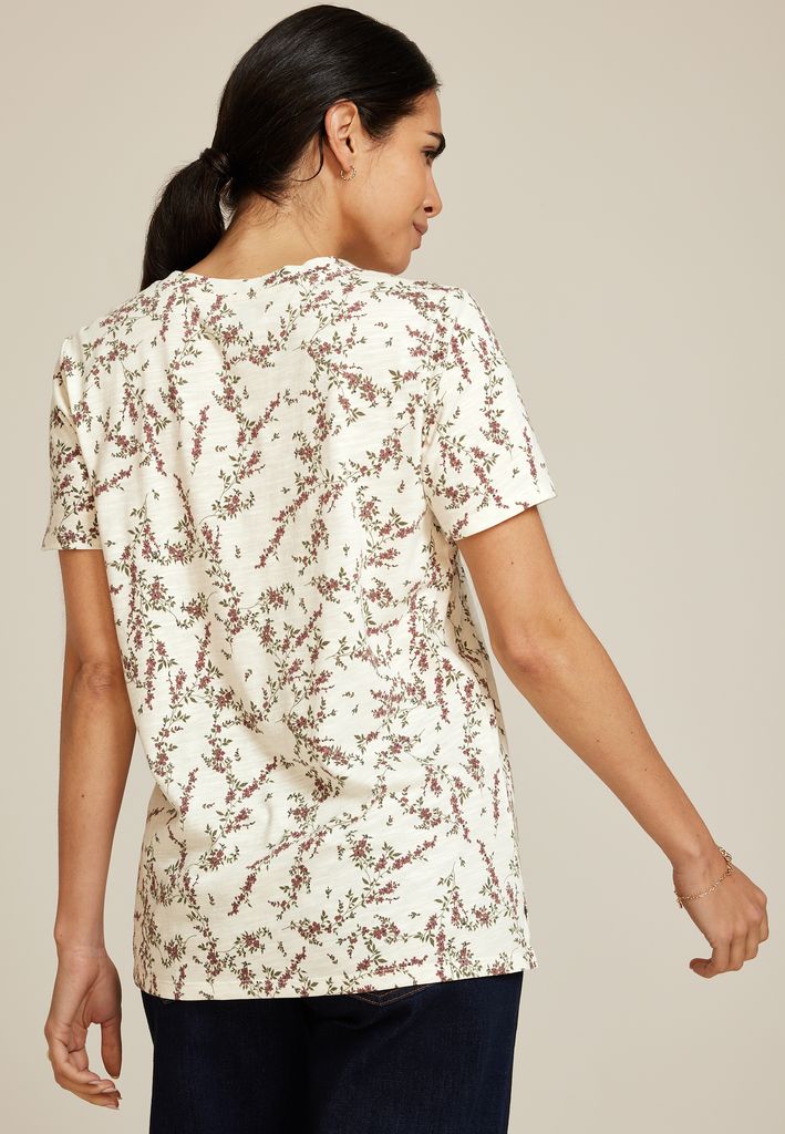 24/7 Dawson Floral Crew Neck Tee - Image 2