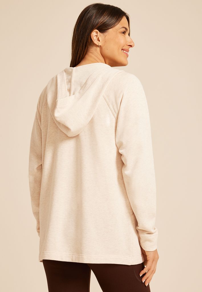 French Terry Hooded Cardigan - Image 2