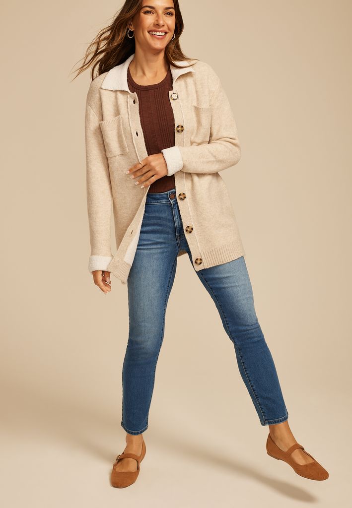 Teddy Lined Shacket