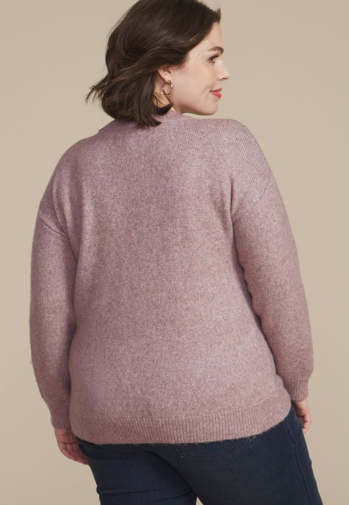 Plus Size Cozier Than Cashmere Snowflake Sweater - Image 2