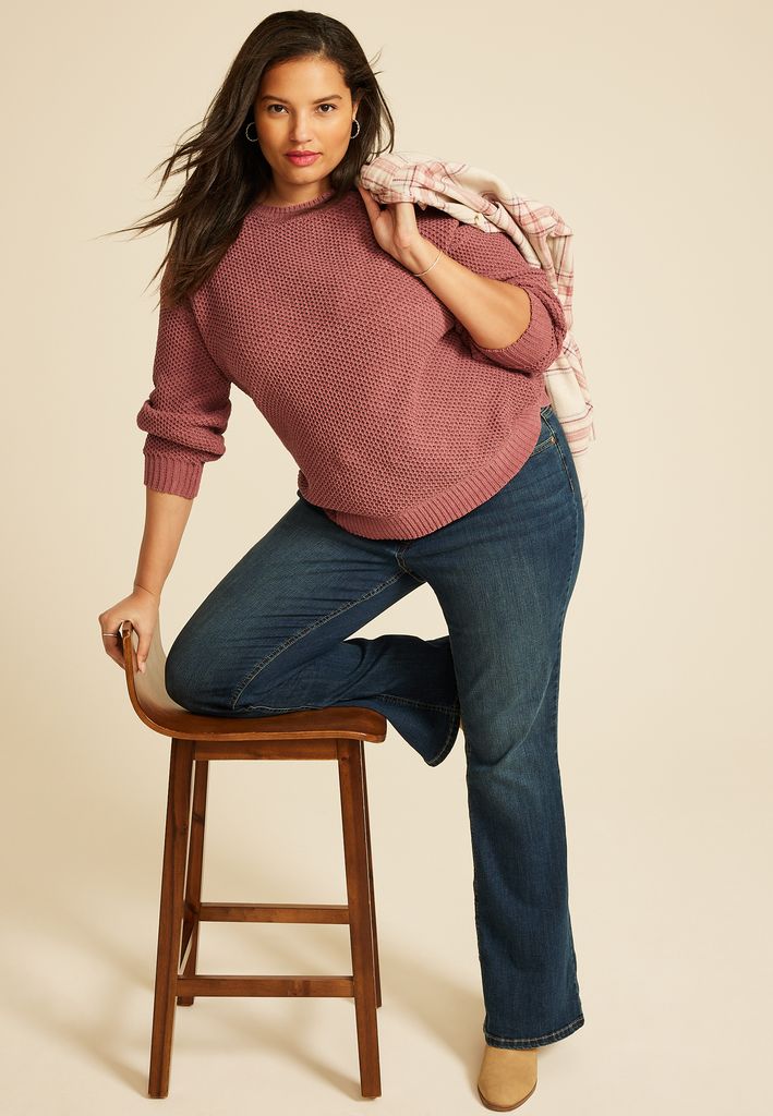 Plus Size Chenille Sweater - Image 3