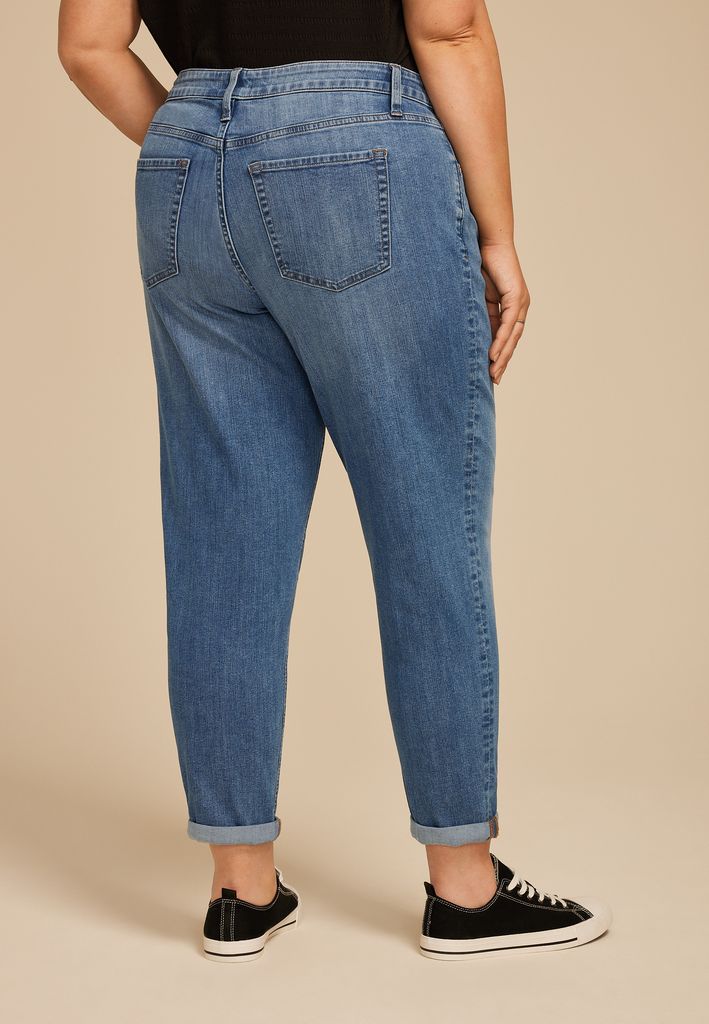 Plus Size m jeans by maurices™ High Rise Tapered Jean - Image 2