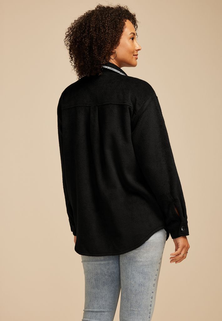 Whipstitch Shacket - Image 2