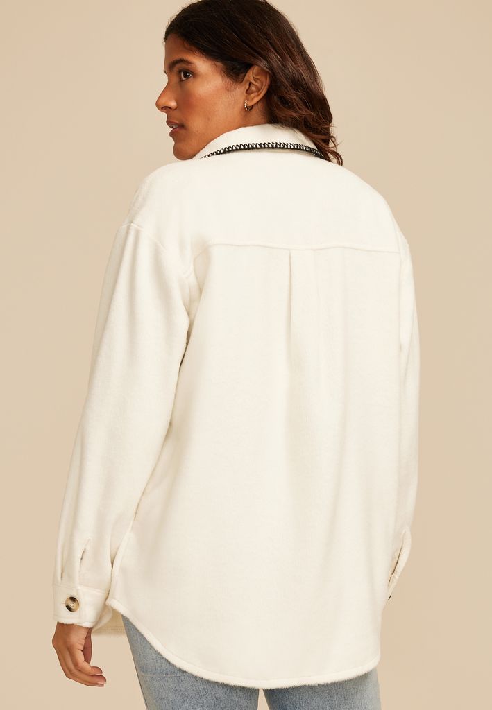 Whipstitch Shacket - Image 2
