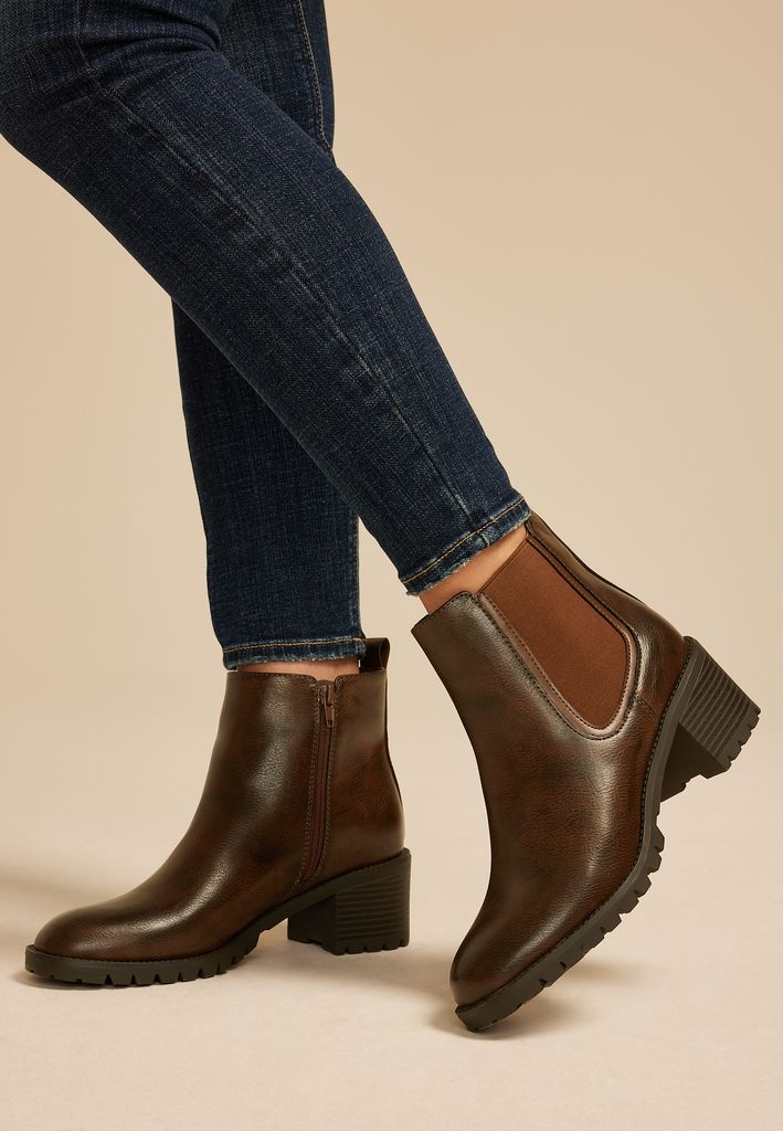 SuperCush Ruby Block Heel Chelsea Boot - Image 3