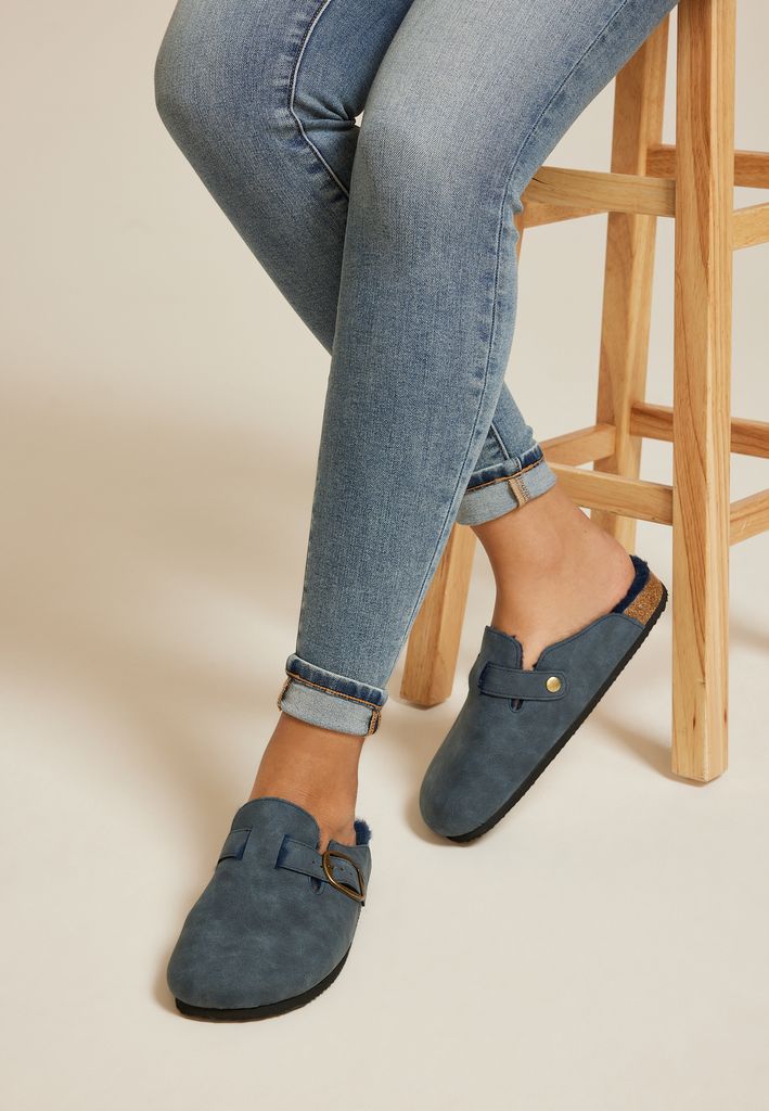 SuperCush Chloe Faux Fur Lined Footbed Clog - Image 3