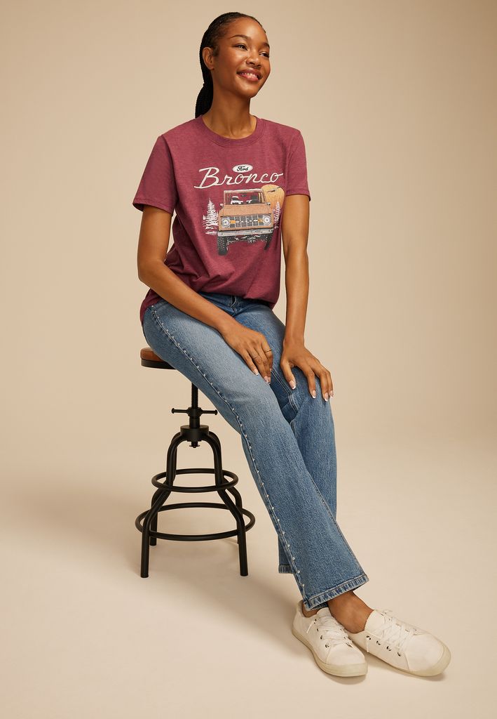 Bronco Oversized Fit Graphic Tee - Image 3