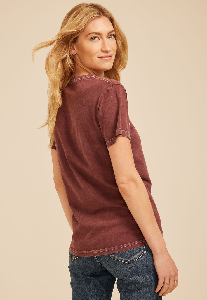 Floral Faith Relaxed Graphic Tee - Image 2
