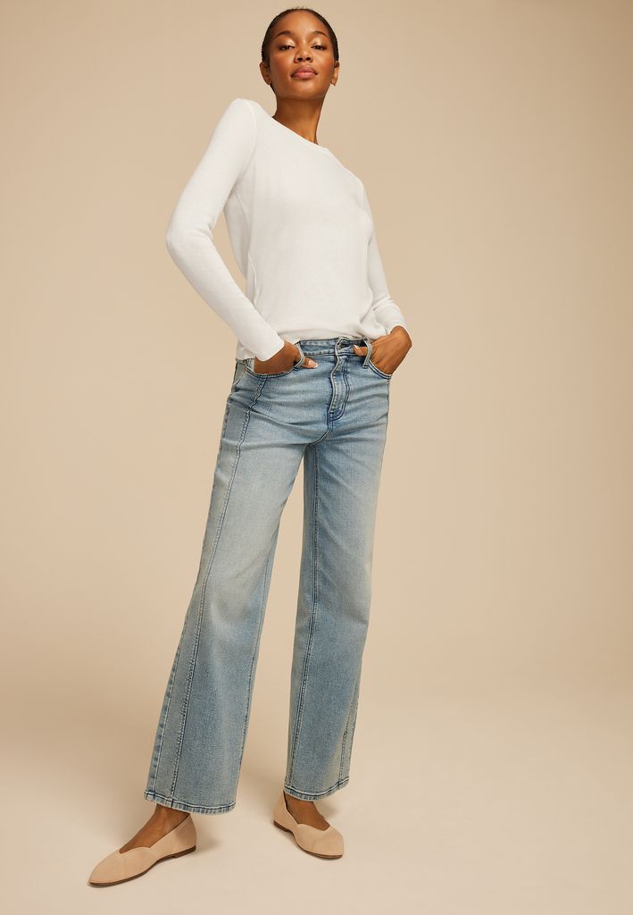 24/7 Ada Ribbed Long Sleeve Tee - Image 3