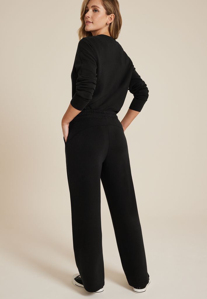 Cloud Scuba Knit Wide Leg Sweatpant - Image 2